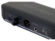 Micrófono Inalámbrico Shure BLX24/SM58 – Sistema inalámbrico con el icónico micrófono SM58, sonido cálido y claro, gran alcance y fácil configuración.