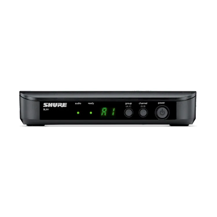Micrófono Inalámbrico Shure BLX24/SM58 – Sistema inalámbrico con el icónico micrófono SM58, sonido cálido y claro, gran alcance y fácil configuración.