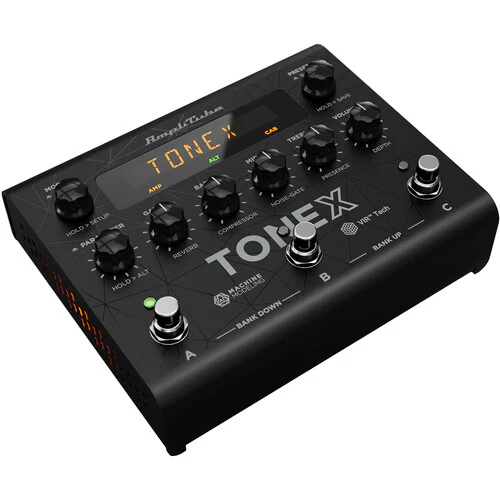ChatGPT dijo: El pedal IK Multimedia TONEX ofrece modelado de tonos con IA, reproduciendo amplificadores y efectos con alta fidelidad. Incluye grabación USB y un diseño compacto y robusto.