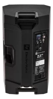 Cabina activa Electro-Voice ZLX-12P G2 de 12", sonido potente y claro, diseño compacto y duradero, ideal para eventos y presentaciones.