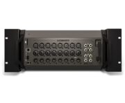 El Allen & Heath CQ-20B es un mezclador digital de 20 canales en formato rack, diseñado para control remoto mediante la app CQ MixPad. Ofrece 16 preamplificadores de alta calidad, efectos integrados, procesamiento automático de ganancia y mezcla, y una interfaz intuitiva.