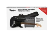 La Squier® Contemporary Stratocaster® Special HT trae características modernas y una estética atrevida a una plataforma icónica de Fender para satisfacer a los músicos más exigentes y atrevidos de hoy. En el corazón de esta guitarra hay un conjunto de pastillas de bobina simple squier SQR™ alnico colocados en una configuración "especial" con la pastilla del medio cerca de la pastilla del puente para una ad única de definiciones dinámicamente sensibles.