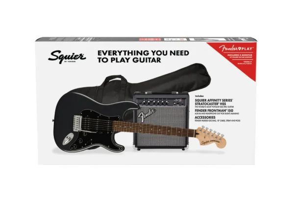 La Squier® Contemporary Stratocaster® Special HT trae características modernas y una estética atrevida a una plataforma icónica de Fender para satisfacer a los músicos más exigentes y atrevidos de hoy. En el corazón de esta guitarra hay un conjunto de pastillas de bobina simple squier SQR™ alnico colocados en una configuración "especial" con la pastilla del medio cerca de la pastilla del puente para una ad única de definiciones dinámicamente sensibles.