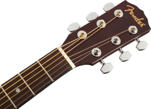 La Fender FA-115 es una guitarra acústica con cuerpo dreadnought, tapa de abeto laminado y diapasón de nogal, ideal para un sonido potente y equilibrado. Perfecta para principiantes y músicos avanzados.