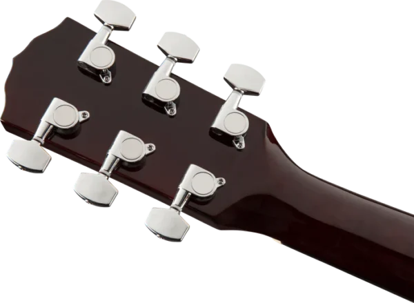 La Fender FA-115 es una guitarra acústica con cuerpo dreadnought, tapa de abeto laminado y diapasón de nogal, ideal para un sonido potente y equilibrado. Perfecta para principiantes y músicos avanzados.