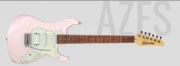 La Guitarra Electrica Rosada Ibanez AZES 40 es una guitarra eléctrica versátil y moderna, ideal para guitarristas de todos los niveles. Con cuerpo de álamo, mástil de arce y diapasón de jatoba, ofrece un tono equilibrado y cómodo. 