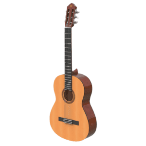 La Guitarra Yamaha C40 es una guitarra clásica ideal para principiantes y músicos avanzados. Con tapa de pícea, fondo y aros de meranti, y diapasón de palisandro, ofrece un sonido cálido y equilibrado con excelente proyección.
