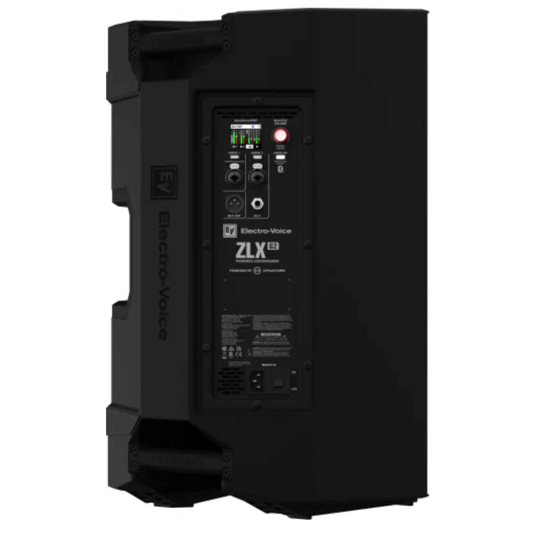 ChatGPT Plus Electro-Voice ZLX-15P G2 | Altavoz activo de 15" con 1000W, Bluetooth, DSP avanzado, control remoto por app y diseño robusto. Ideal para eventos profesionales.
