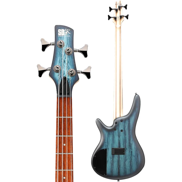 Bajo Eléctrico Ibanez SR300E 4 cuerdas SV Matte Bajo versátil y cómodo, con cuerpo de aliso y mástil de 5 piezas. Ideal para todo tipo de géneros.