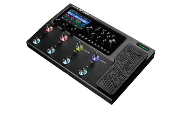Pedalera de Guitarra Valeton Gp200 Negra, con más de 240 efectos, modelado HD, USB audio y pantalla a color.¡Cómprala con ELIMCOOP y págala en cuotas!
