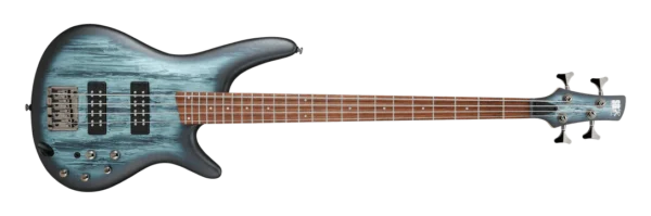 Bajo Eléctrico Ibanez SR300E 4 cuerdas SV Matte Bajo versátil y cómodo, con cuerpo de aliso y mástil de 5 piezas. Ideal para todo tipo de géneros.