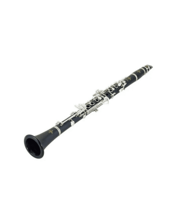 Clarinete Buffet Crampon Prodige BC2541-2-0GB en Sib, sistema Boehm 17/6. Fabricado en resina ABS con llaves niqueladas, incluye boquilla, estuche tipo mochila y accesorios. Ideal para estudiantes y academias. Sonido cálido y excelente afinación.