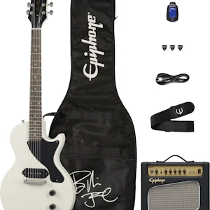 Guitarra Electrica Epiphone PPEG KIT – para guitarristas con guitarra eléctrica Les Paul Special-II, amplificador Epiphone Electar-10 y accesorios