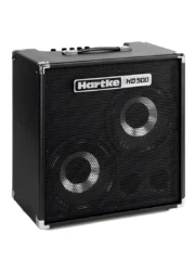 Amplificador Hartke HD 500 : combo de bajo 500W con parlantes HyDrive de 10", potente, portátil y profesional