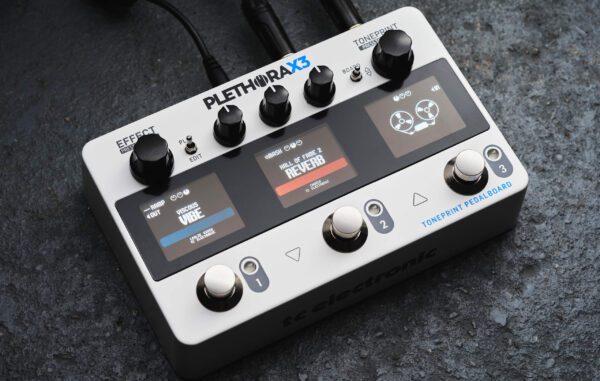 PEDAL MULTIEFECTOS TC ELECTRONIC PLETHORA X3 – 100 % ORIGINAL – ENVÍOS A TODO COLOMBIA