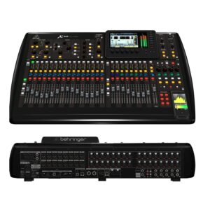Consola digital Behringer X32 de 40 canales con preamplificadores MIDAS y efectos integrados, disponible en MUSIVERSO, Comprala HOY.