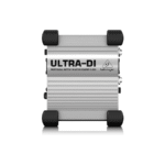 Caja DI Activa Esencial: Convierte tu instrumento a señal XLR balanceada sin pérdida de calidad. Doble alimentación (Phantom o batería)