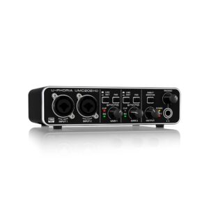 Latencia Cero: Función de Monitorización Directa para grabar sin delay. Ideal para músicos y podcasters.