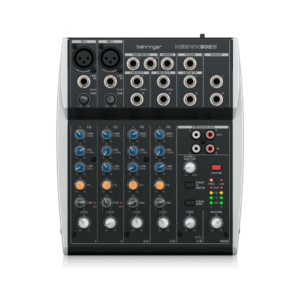 Calidad Clásica: Incorpora preamplificadores XENYX y ecualizadores estilo "Británico" de 3 bandas para un sonido cálido y profesional.