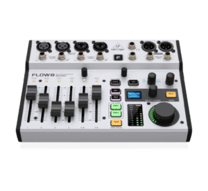 Potencia Profesional Ultra Compacta. 8 entradas flexibles y 2 preamplificadores Midas en un formato portátil. Perfecto para gigs y transmisiones en vivo. Totalmente controlable desde tu móvil.