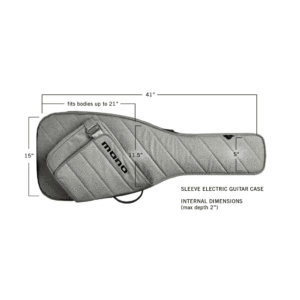Funda Para Guitarra Eléctrica Mono M80 Sleeve - Ash - Imagen 5
