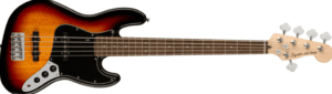 BAJO ELECTRICO SQUIER AFF JAZZ SUNBURST LAUR 5 CUERDAS - Imagen 3