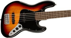 BAJO ELECTRICO SQUIER AFF JAZZ SUNBURST LAUR 5 CUERDAS - Imagen 4