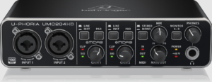 Interfaz UMC204HD BEHRINGER